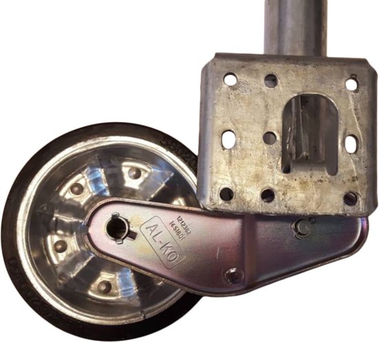 AL-KO Opklapbaar Zwaar Neuswiel 60 mm 500kg van AL-KO — afbeelding 4