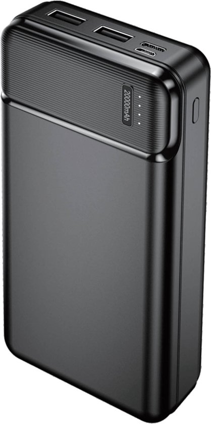 Draagbare Batterij Aangedreven Ruimteverwarming, Draagbare Verwarming voor Onderweg met 2 Temperatuurniveaus, 90-Graden Omdraai Functie, Dubbele USB Poorten, Compact en Draagbaar Ontwerp