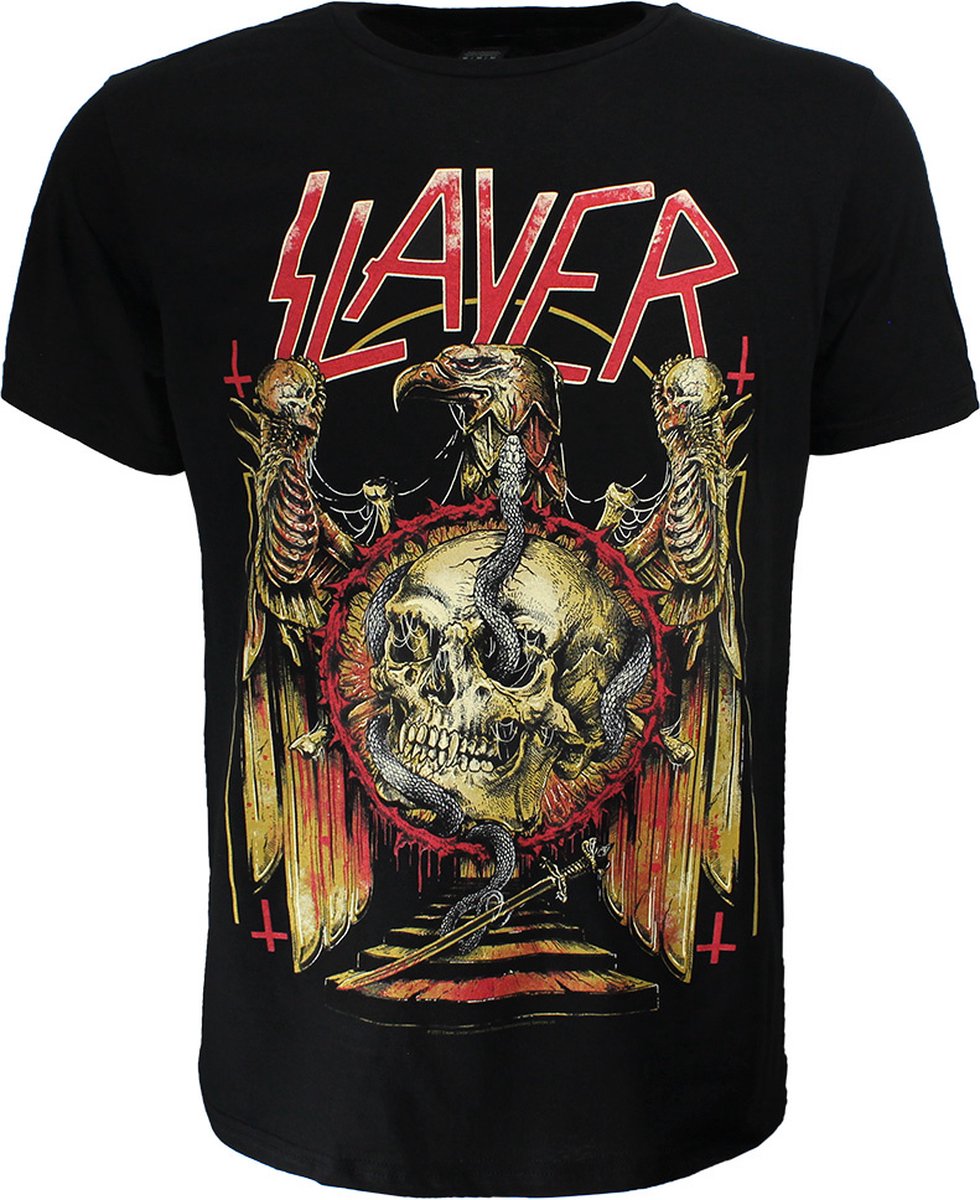 Slayer Eagle and Serpent T-Shirt - Officiële Merchandise - XL