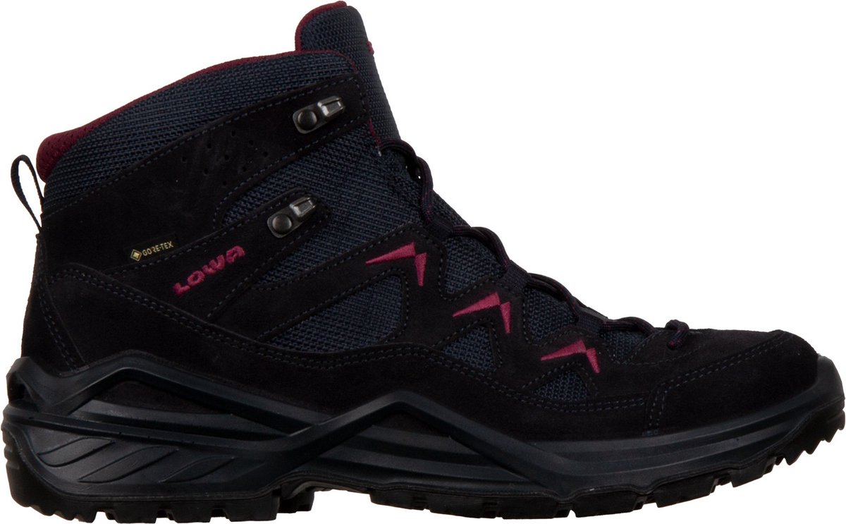 Lowa Sirkos Evo GTX Mid Wandelschoenen Vrouwen Marineblauw