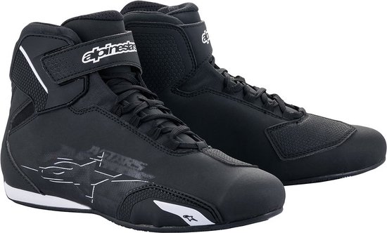Alpinestars Sektor Schoenen Zwart Wit - Maat 9 - Laars