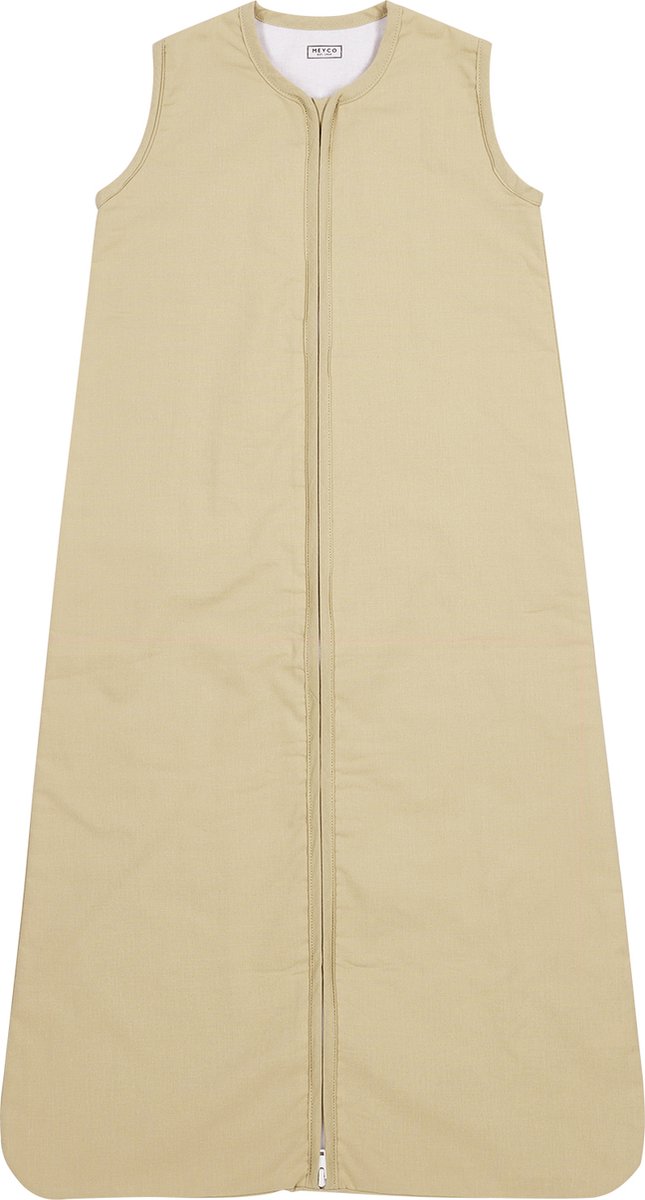 Meyco Baby Uni baby zomerslaapzak - sand - 90cm - 0.3 TOG