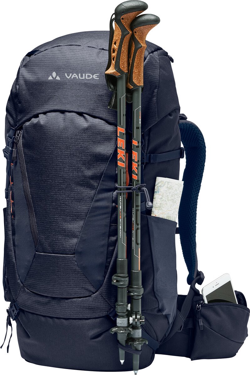 Vaude Asymmetric 42+8 Rugzak Blauw