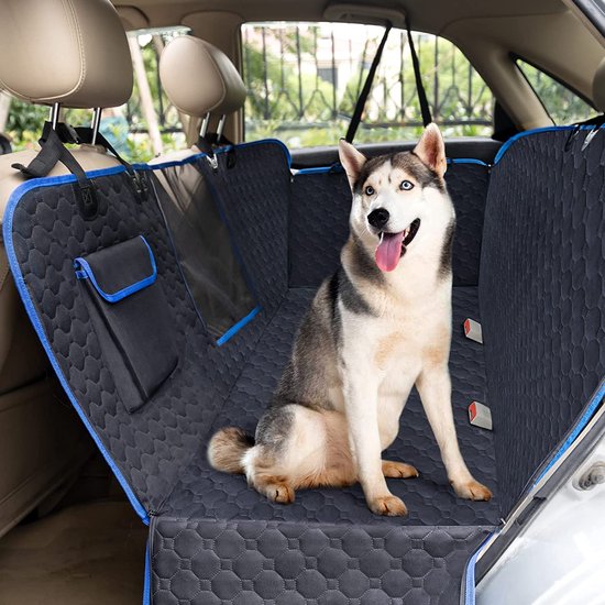 Couverture pour siège arrière pour chien, siège auto étanche avec fenêtre  de