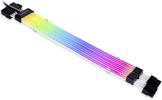 LED-adapterkabel Lian Li Strimer Plus V2 8pin. VGA Strimer plusV2 8 pins