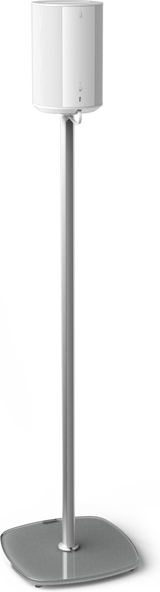 Spectral speakerstands - speaker standaard voor Sonos Era 100 - aluminium buis, voet zilver (SP100-SV) van Spectral — afbeelding 2