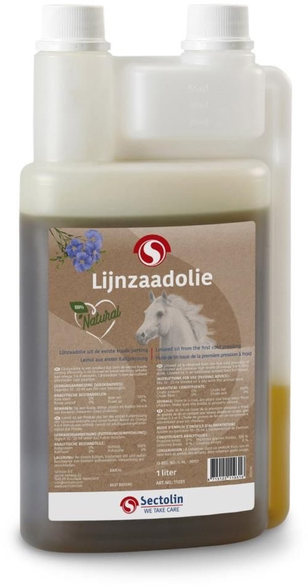 Sectolin Lijnzaadolie - 1000ml