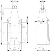 Siemens 3SE5 Eindschakelaar - 3SE51120CD02 - E2MEZ