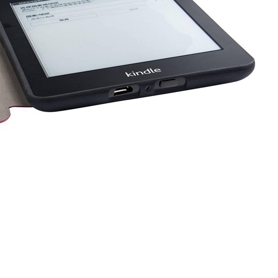 Lunso - sleepcover hoes - Geschikt voor Kindle Paperwhite 4 - Don't Touch van Lunso — afbeelding 5