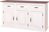 Interlink SAS Cassala - Dressoir - Wit - Hout/Metaal