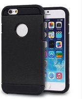 GadgetBay Zwart Shockproof hoesje iPhone 6 Plus 6s Plus Zeer stevige TPU case