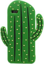 GadgetBay 3D cactus hoesje silicone iPhone 6 Plus 6s Plus - Groen