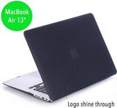 Lunso - hardcase hoes - MacBook Air 13 inch (2010-2017) - mat zwart
