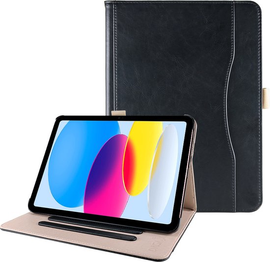 SWEIMEN Hülle Kompatibel mit iPad Air Tablet, Lederhülle 360° Drehbar Multi-Winkel Schutz Ständer Schutzhülle für iPad Air, iPad Air 2, iPad (2017), iPad (2018