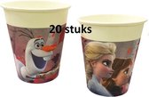 Disney - Frozen - Party bekers - Feestbekers - Karton - 20 Stuks.