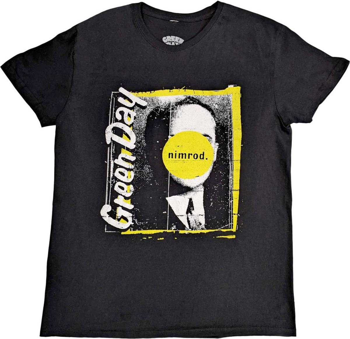 Green Day - Nimrod Tracklist Heren T-shirt - M - Zwart