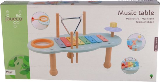Joueco - houten muziektafel slagwerk - Muziek tafel hout van Jouéco — afbeelding 4