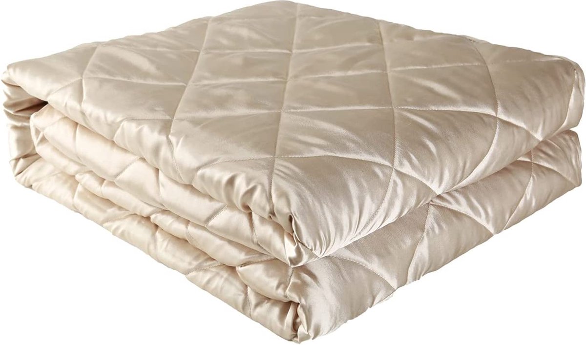 couverture lestée / couverture polaire pour lit et canapé - couette légère  - 4