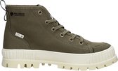 Palladium Pallashock Veterschoenen Hoog - groen - Maat 40