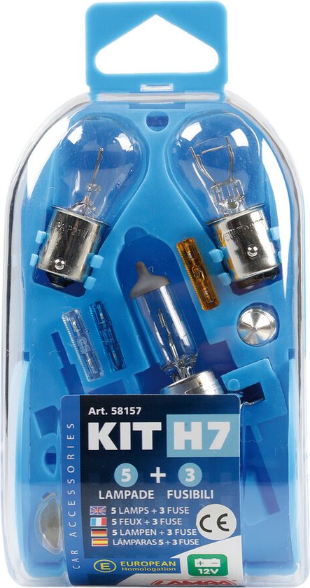 Ensemble de lampes de voiture Grundig, H7, 12V, Y compris lampe et  fusibles