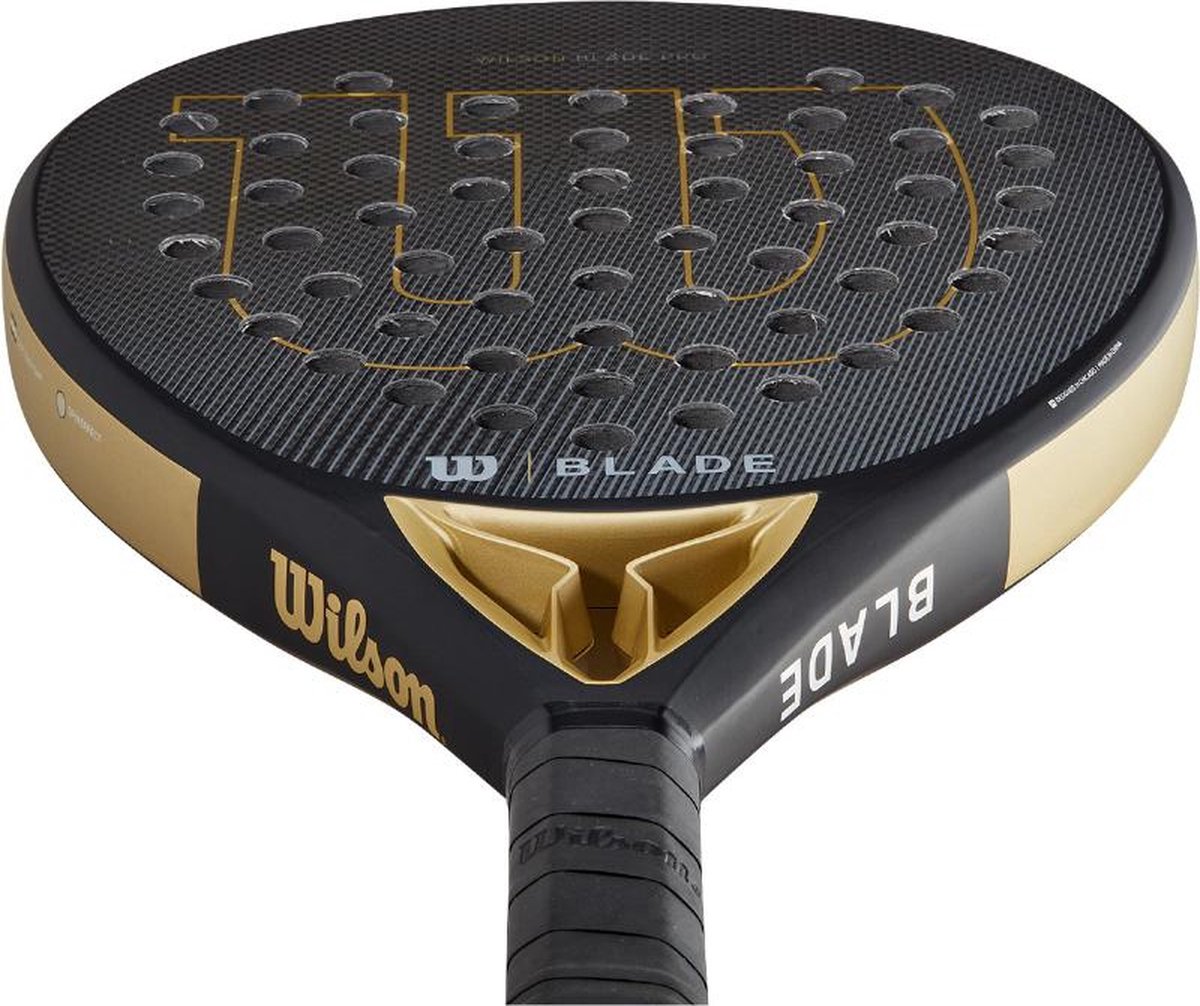 Wilson Blade Pro V2 (Druppel) - 2022 padel racket zwart/goud | bol.com
