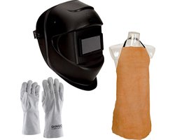 Laskap set met Climax 405 - Inclusief Lasschort, Lashandschoenen en Laskap - Laskleding - Complete Set