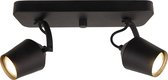 Chericoni - Tavola - Plafondlamp - 8,5 cm - 2-lichts - Zwart