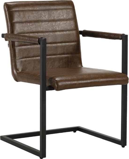 Soof&Tess Ferrara Esszimmerstühle 2er-Set – Samtbezug, Industrie-Design Mit Armlehnen