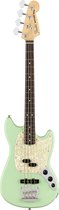 Fender American Performer Mustang Bass RW (Satin Surf Green) - Elektrische basgitaar