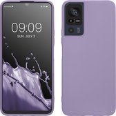 kwmobile telefoonhoesje geschikt voor TCL 40 SE - Hoesje voor smartphone - Back cover in violet lila