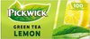 Boisson Pickwick: Sachet de thé 2 gr de thé vert citron pk 100