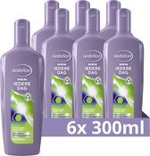 Andrélon Classic For Men Every Day Shampoo - 6 x 300 ml - Value Pack
