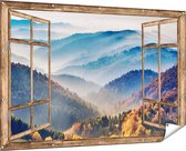 Gards Tuinposter - 90x60 cm - Tuindoek - Tuindecoratie - Wanddecoratie buiten - Tuinschilderij