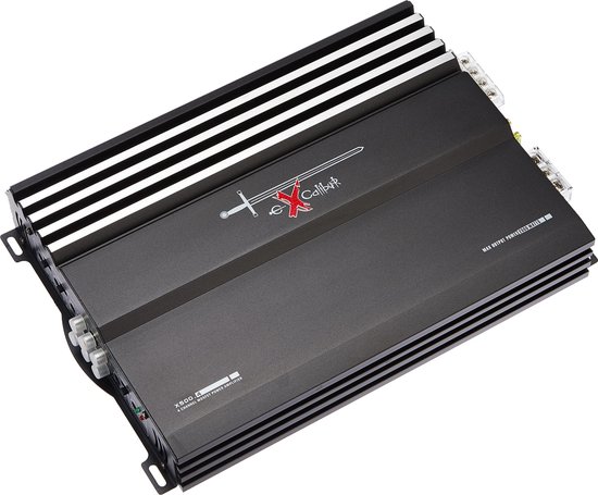 Excalibur X500.4 - Autoversterker - Vierkanaals - 2000 Watt - Zwart