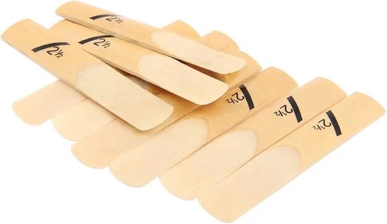 10Pcs Plastic Klarinet Rieten 2.5, B-Flat 2.5 Klarinet Reed Reparatie Onderdelen Met Individuele Plastic Case Klarinet Rieten Muziekinstrument Accessoires 10Pcs Plastic Klarinet Rieten 2.5, B-Flat 2.5 Klarinet Reed Reparatie Onderdelen Met Individuele Plastic Case Klarinet Rieten Muziekinstrument Accessoires