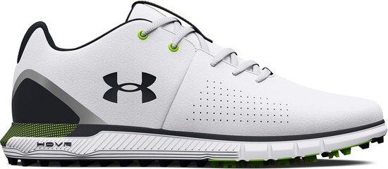 Chaussures de golf Under Armour HOVR Fade 2 SL White Lime Hommes Taille 42,5