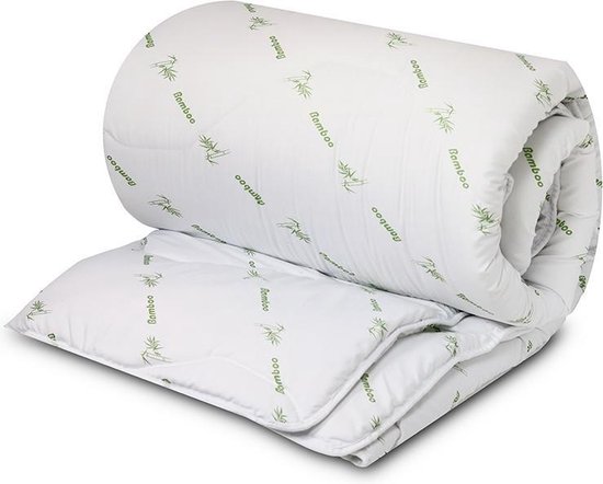 Zomer Dekbed - Bamboo Vezels - Maat: 240 X 200 - Anti-allergisch | Anti-huisstofmijt | Soepel | Zacht -