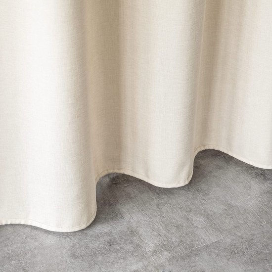 Top linnen stof douchegordijn 240x200cm waterdicht antischimmel voor