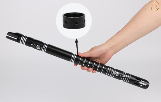 2pcs Sabre De Luz Rgb Cosplay Luz Sabre Menino Brinquedo Luz | Parcelamento sem juros