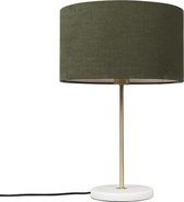 QAZQA Kaso - Moderne Tafellamp - 1 lichts - H 550 mm - Groen -  Woonkamer | Slaapkamer | Keuken