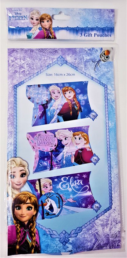 Cadeau verpakking Disney Frozen - 3 stuks | bol.com