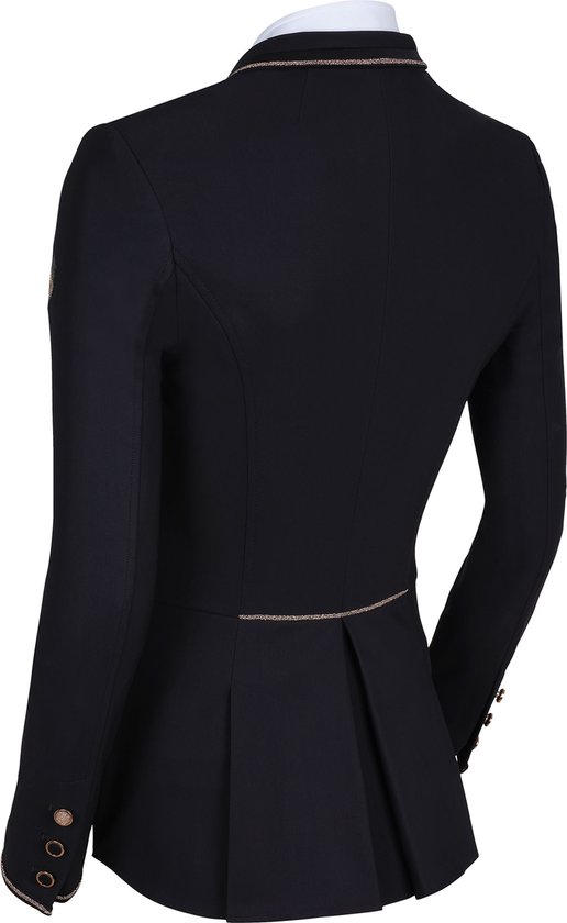 Samshield Manteau/Abat-jour Tissu Cristal Noir/Or Rose – Taille 36, Comme Neuf !