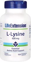 L-Lysine, 620 mg 100 Vegetarian Capsules