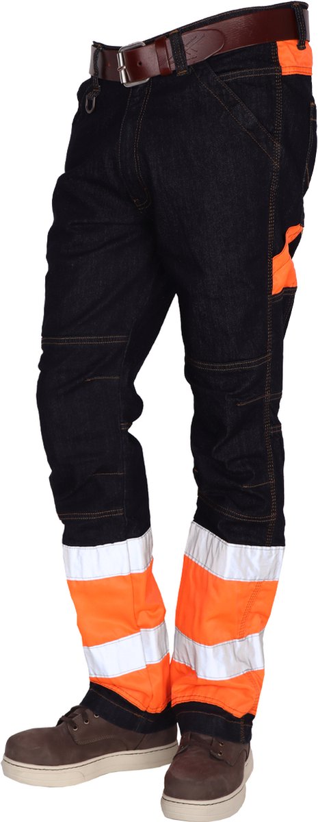 MULTIFUNCTIONELE HOGE ZICHTBAARHEID JEANS, REGULAR FIT | 40/32