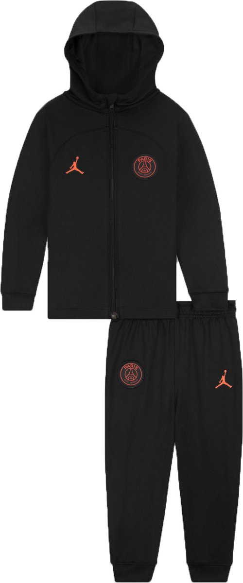 Stout Kan weerstaan Bijwerken Nike Jordan PSG Trainingspak Kinderen - Maat M - 110-116 CM - Zwart - Let  op voor... | bol.com