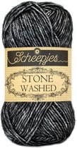 10 x Scheepjes Stone Washed - 803 Black Onyx