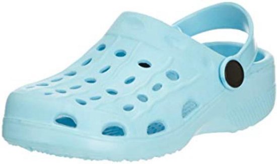 Playshoes waterschoenen EVA clog aquablauw