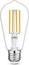 Yphix E27 LED filament lamp Edison Atlas ST64 8W 2700K dimbaar - ST64