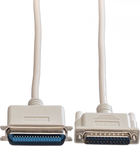 Câble Imprimante Parallèle DB25 Vers Centronics 36 Broches - 6 Mètres - Blindage Renforcé & Connecteurs Dorés
