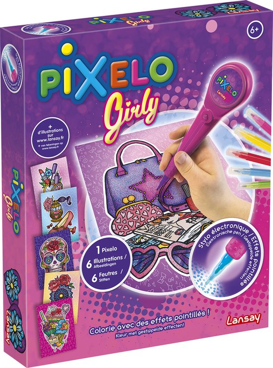 Stylo électronique Pixelo Metallic - LANSAY - Loisir Créatif